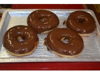 Donuts bañado en chocolate