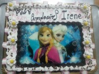 Tarta de Elsa y Ana 