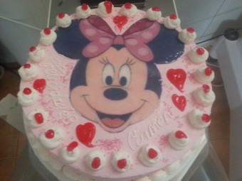 Tarta de Minnie